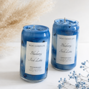 Blueberry Iced Latte