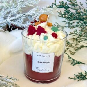 Μελομακάρονο από φυσικό κερί σόγιας