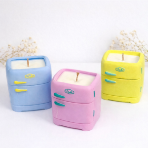 Ρετρό ψυγείο με κερί σόγιας