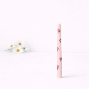 Λαμπάδα pink flowers